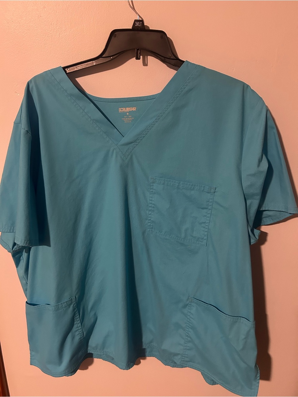 Scrubstar V-Neck Scrub Top - Teal